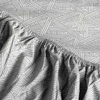 Σετ Σεντόνια με Λάστιχο Cannon Cotton Fresh Printed 100x200+33 / Monument
